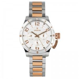 Expedition 6381 Silver Rosegold Lady Steel BFBTRSL1